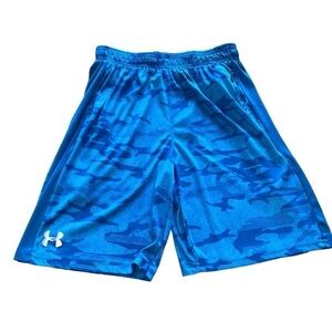 Under Armour men’s blue athletic shorts size medium